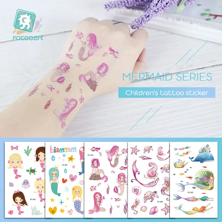 New Arrival Mermaid Designs Tattoo Temporary Waterproof Fish Girl Princess Design Cartoon Small Tattoo For Children Girls.
New Arrival Mermaid Designs Tattoo Temporary Waterproof Fish Girl Princess Design Cartoon Small Tattoo For Children Girls.