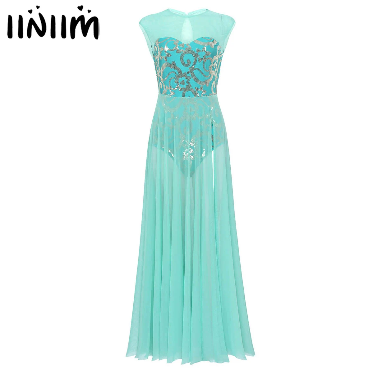 iiniim Adult Floral Sequins Ballerina Dancewear for Womens Female Costumes Gymnastics Leotard Dress for Lyrical Modern Dancewear
iiniim Adult Floral Sequins Ballerina Dancewear for Womens Female Costumes Gymnastics Leotard Dress for Lyrical Modern Dancewear