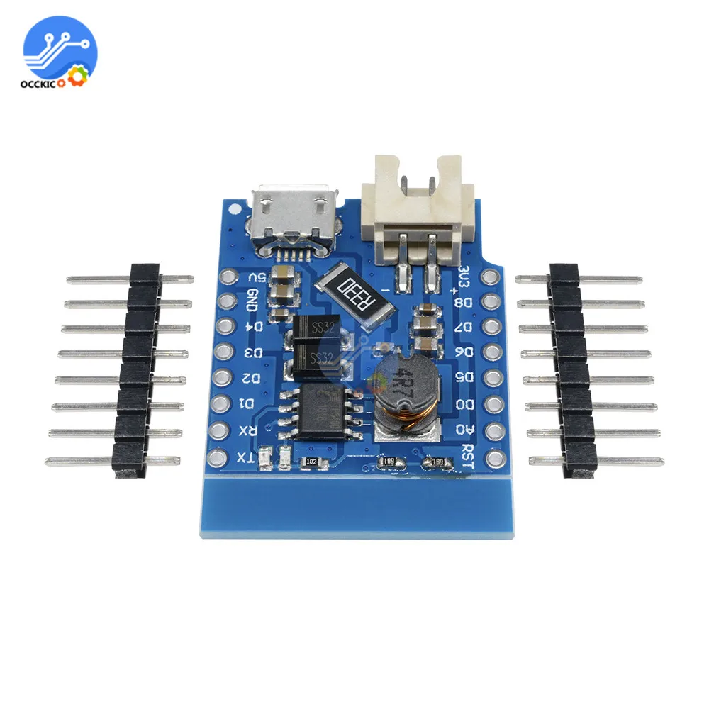 WeMos D1 USB Lithium Battery Charge Board BMS Power Bank Charger Battery Active Balancer With LED Indicator Atmega
WeMos D1 USB Lithium Battery Charge Board BMS Power Bank Charger Battery Active Balancer With LED Indicator Atmega