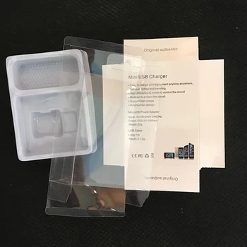 2 in 1 PVC Blister Retail Package Display Box For iPhone XS Max 8 7 6Plus Travel Charger Kit US/EU USB Power Adapter+USB Cable
2 in 1 PVC Blister Retail Package Display Box For iPhone XS Max 8 7 6Plus Travel Charger Kit US/EU USB Power Adapter+USB Cable