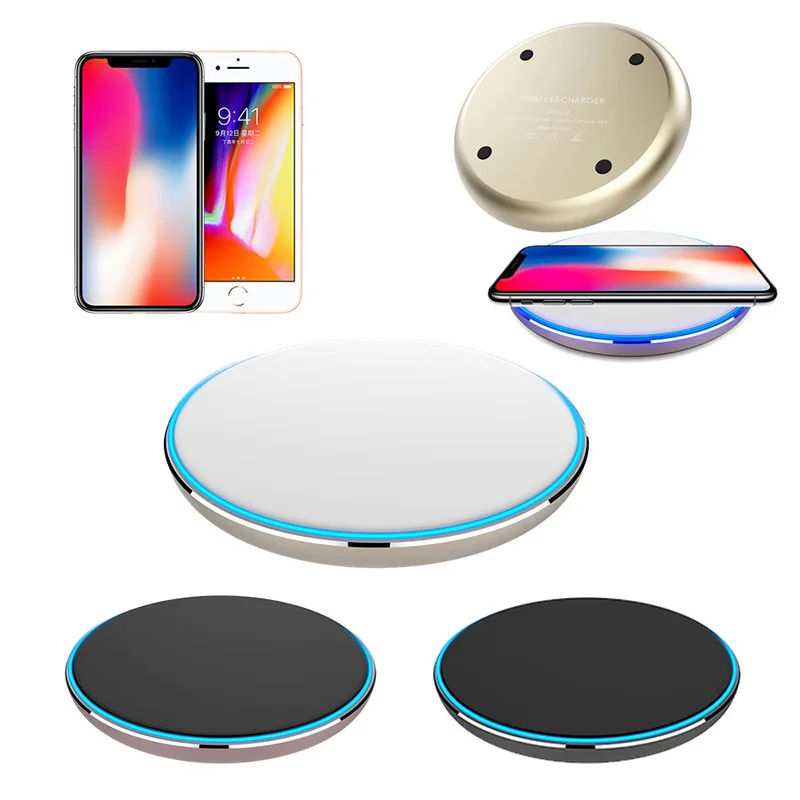 Universal New Portable Qi Wireless Power Charger Charging Pad For Iphone 8 / 8 Plus Qi Mobile Cell Phone Smartphone Charger
Universal New Portable Qi Wireless Power Charger Charging Pad For Iphone 8 / 8 Plus Qi Mobile Cell Phone Smartphone Charger