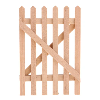 Vintage 1/12 Unpainted Wood Barrier Fence Gate for Dolls House Room Fairy Garden Decor DIY Accessories
Vintage 1/12 Unpainted Wood Barrier Fence Gate for Dolls House Room Fairy Garden Decor DIY Accessories