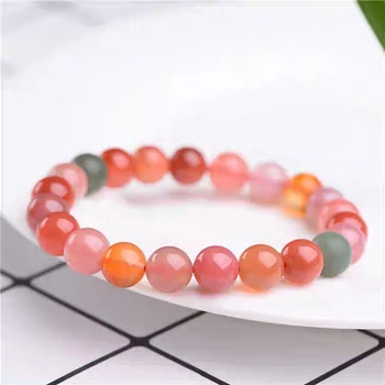 High Quality Natural Salt Yanyuan Agate Colorful Round Beads Bracelet Crystal Stretch Bracelet AAAA 7mm 8mm 9mm 10mm 11mm 12mm
High Quality Natural Salt Yanyuan Agate Colorful Round Beads Bracelet Crystal Stretch Bracelet AAAA 7mm 8mm 9mm 10mm 11mm 12mm