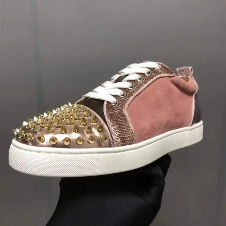 Snakeskin Patchwork Women Sneakers Rivets Stud Plus Size Woman Casual Shoes Low Top Fashion Luxury Platform Lace-up Ladies Shoes
Snakeskin Patchwork Women Sneakers Rivets Stud Plus Size Woman Casual Shoes Low Top Fashion Luxury Platform Lace-up Ladies Shoes