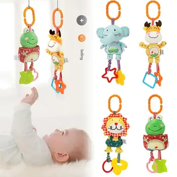 4PCs Baby Cute Animal Doll Bed Hanging Plush Toy Rattle Bed Bell Baby Stroller Hanging Toy Activity Soft Toys Sleep Well Tool
4PCs Baby Cute Animal Doll Bed Hanging Plush Toy Rattle Bed Bell Baby Stroller Hanging Toy Activity Soft Toys Sleep Well Tool