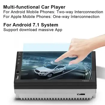 7" For Android WiFi Bluetooth Car Touch Screen Radio MP5 GPS Navigation Multimedia Player Screen resolut1024*600 Plastic + Metal
7" For Android WiFi Bluetooth Car Touch Screen Radio MP5 GPS Navigation Multimedia Player Screen resolut1024*600 Plastic + Metal