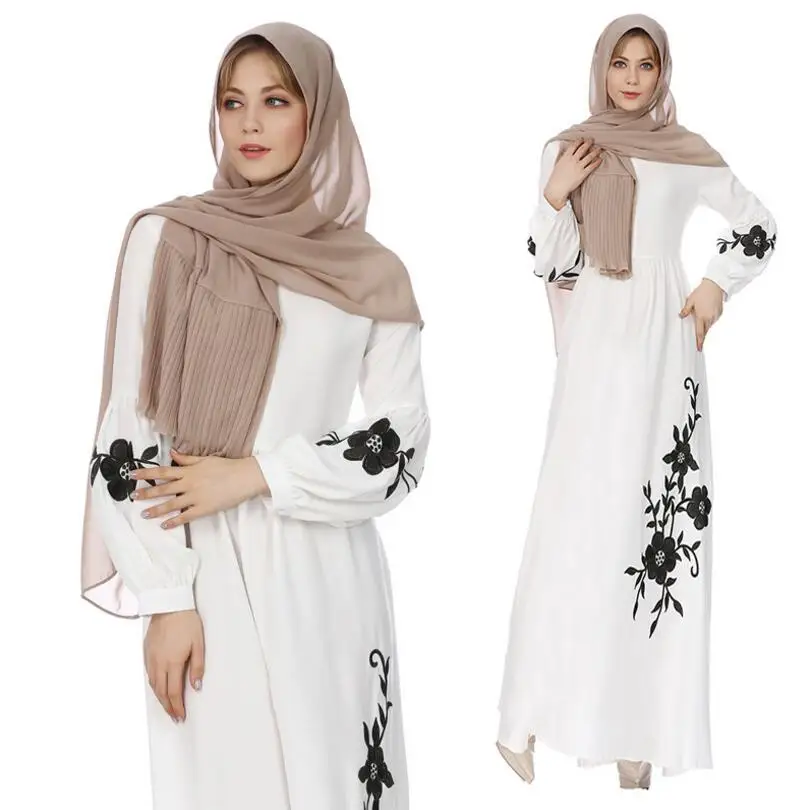 2018 Women Abaya Muslim Print Dress Long Sleeve Islamic Flower Dresses Robe Turkey Instant Hijab ArabTurkish Worship a715
2018 Women Abaya Muslim Print Dress Long Sleeve Islamic Flower Dresses Robe Turkey Instant Hijab ArabTurkish Worship a715