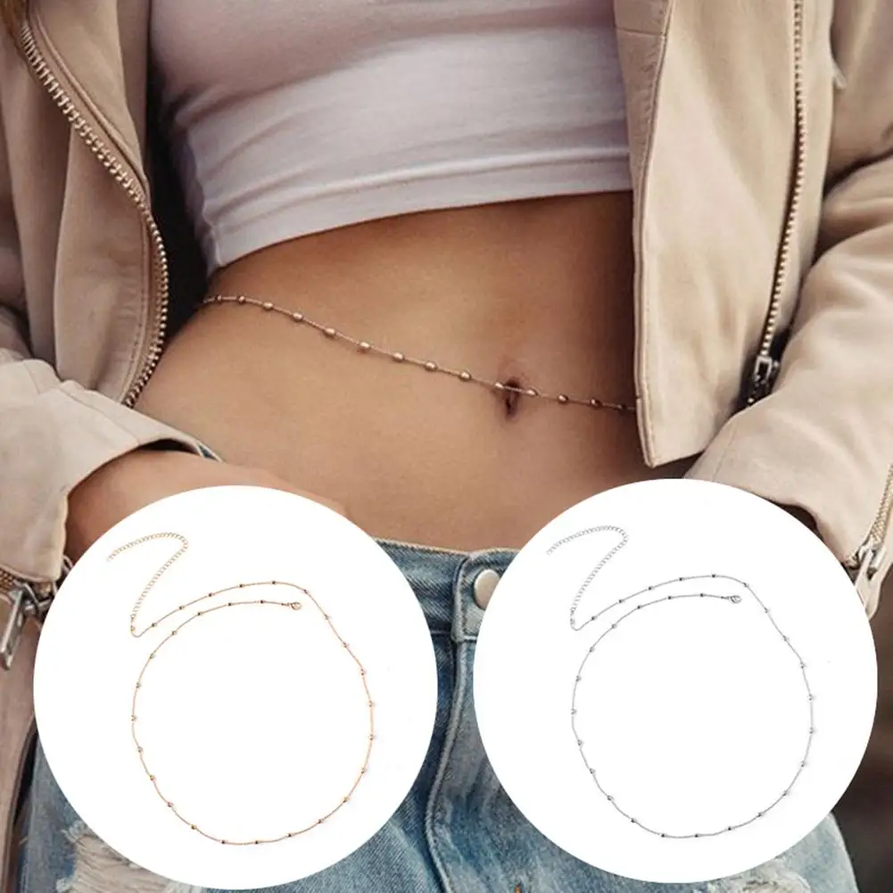 Hot Simple Women Bikini Body Chain Harness Slave Beaded Belly Waist Necklace Jewelry
Hot Simple Women Bikini Body Chain Harness Slave Beaded Belly Waist Necklace Jewelry