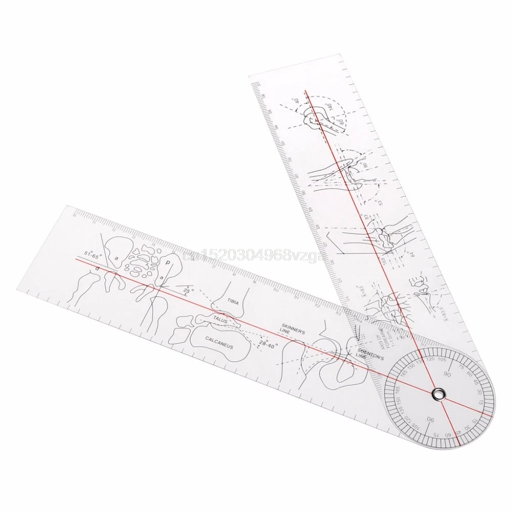 Goniometer Angle Medical Ruler Rule Joint Orthopedics Tool Instruments Plastic Angle Medical Ruler M20 dropshipping
Goniometer Angle Medical Ruler Rule Joint Orthopedics Tool Instruments Plastic Angle Medical Ruler M20 dropshipping