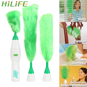 HILIFE Soft Microfiber Multifunctional Electric Feather Duster For Home Furniture Car Window Bookshelf Dust Cleaner Brush 
HILIFE Soft Microfiber Multifunctional Electric Feather Duster For Home Furniture Car Window Bookshelf Dust Cleaner Brush
