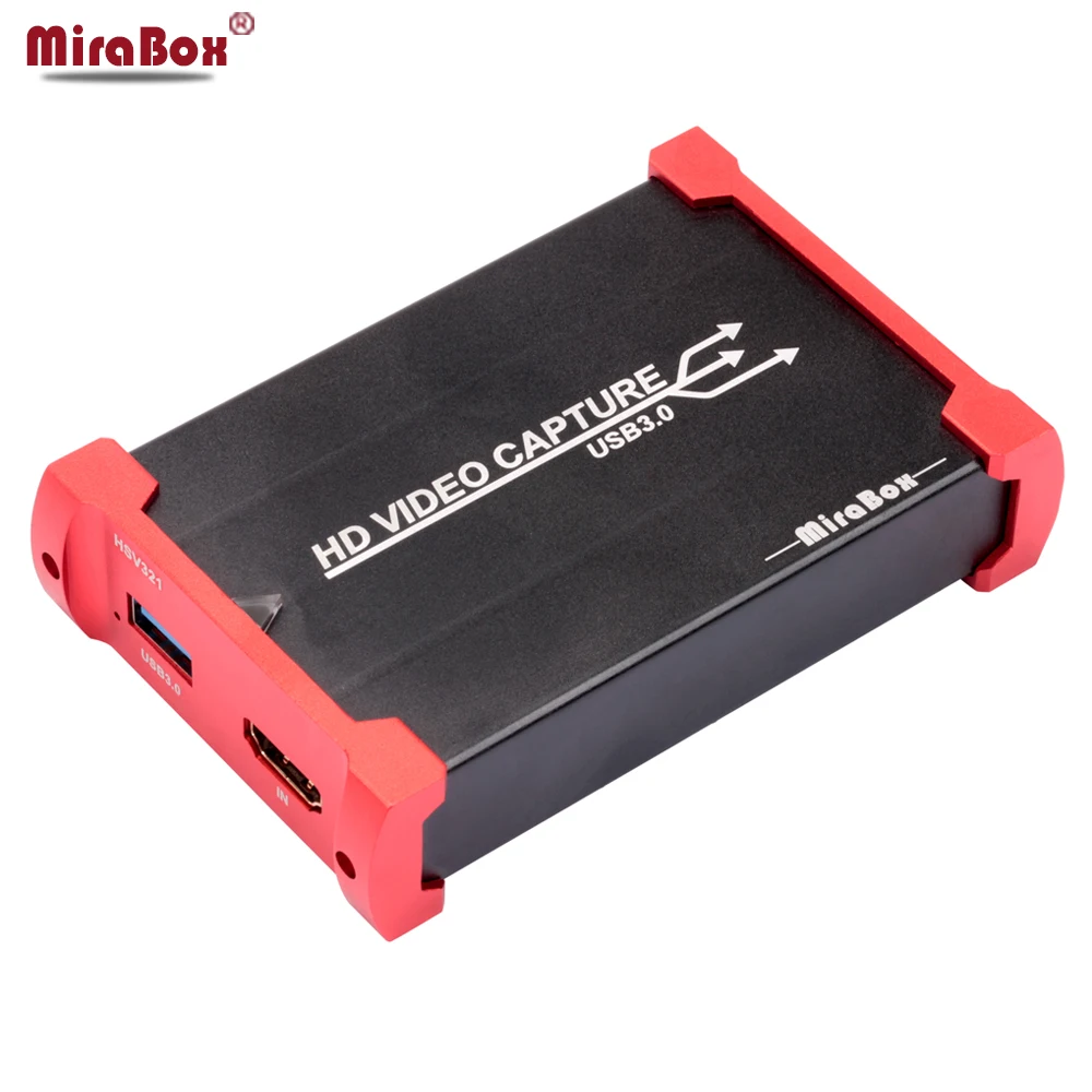 MiraBox USB3.0 60FPS HD Video Capture Card Dongle Game Streaming Live Stream Broadcast 1080P | Электроника
