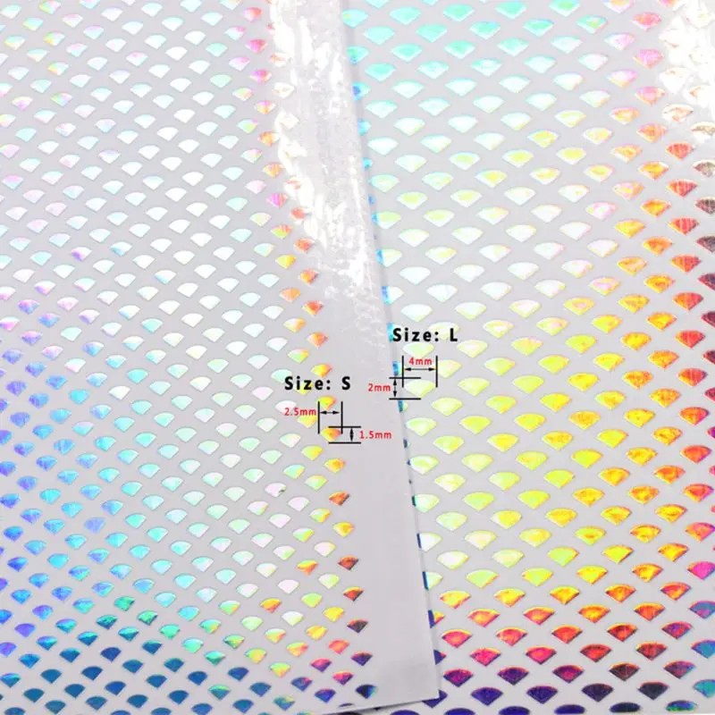 Simulation Fish Scale Stickers Fishes Bait Adhesive For Squid Fly Fishing Flash Skin Decorative Film
Simulation Fish Scale Stickers Fishes Bait Adhesive For Squid Fly Fishing Flash Skin Decorative Film