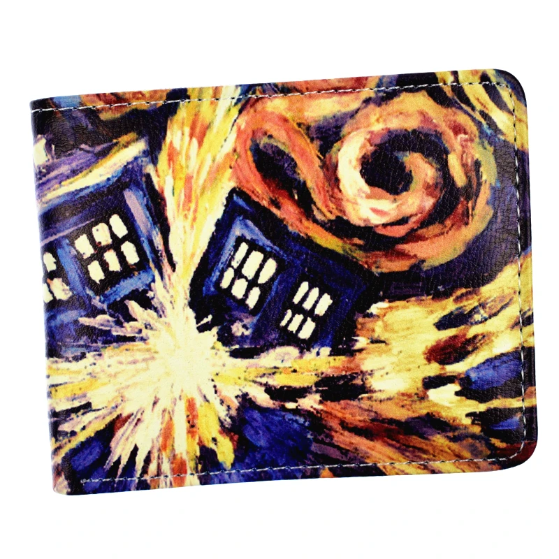 New Arrival Doctor Who Wallet Blue Police Box PU Leather Bi-Fold Wallet With Coin Pocket
New Arrival Doctor Who Wallet Blue Police Box PU Leather Bi-Fold Wallet With Coin Pocket
