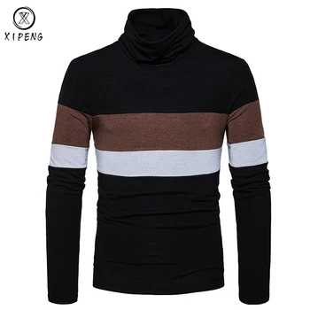 2019 New Autumn Mens Sweaters Casual Male turtleneck Man's Patchwork Knitwear Slim Fit Brand Clothing Sweater PLUS SIZE S-XXL
2019 New Autumn Mens Sweaters Casual Male turtleneck Man's Patchwork Knitwear Slim Fit Brand Clothing Sweater PLUS SIZE S-XXL