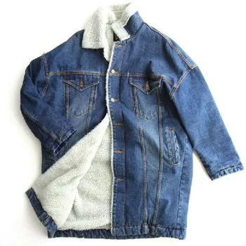 2020 New Women Thick Winter Jacket Fashion Long Lamb Wool Denim Coat plus velvet Overcoat
2020 New Women Thick Winter Jacket Fashion Long Lamb Wool Denim Coat plus velvet Overcoat