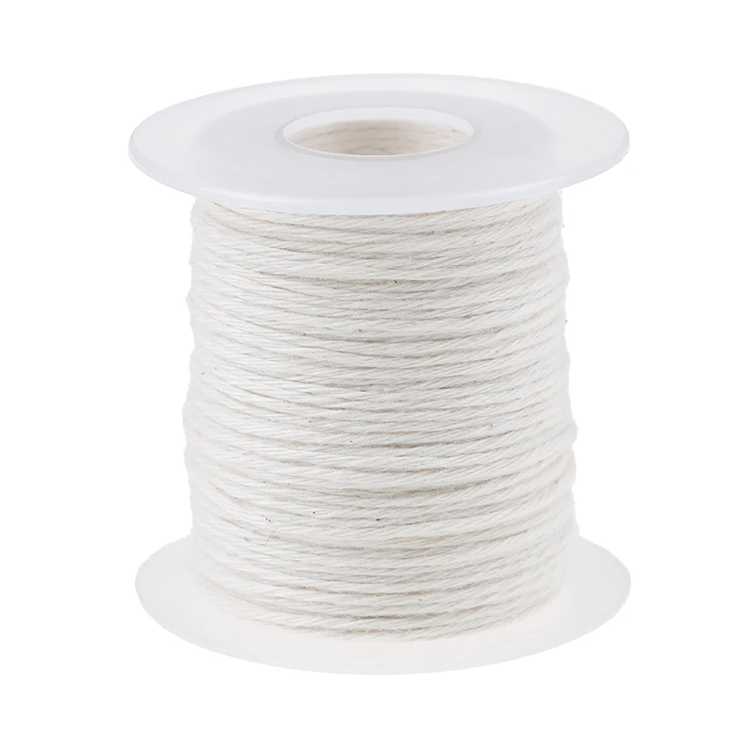New 1 Pc 61m Cotton Braid Candle Wick Core Spool Non-smoke DIY Oil Lamps Candles Supplies
New 1 Pc 61m Cotton Braid Candle Wick Core Spool Non-smoke DIY Oil Lamps Candles Supplies