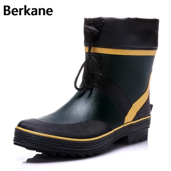 Drawstring Ankle Mens Rubber Rain Boots Men Water Shoes Pvc Waterproof Gummisitefel Rainboots Quality Anti-slip Botas Hombre
Drawstring Ankle Mens Rubber Rain Boots Men Water Shoes Pvc Waterproof Gummisitefel Rainboots Quality Anti-slip Botas Hombre