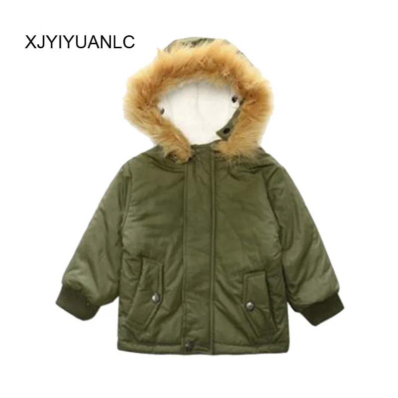 New Boys Jackets Fashion Baby boys Coat Tops Clothes Kids Winter Warm Cotton Hoodies Coat Children Clothing Cashmere Outerwear
New Boys Jackets Fashion Baby boys Coat Tops Clothes Kids Winter Warm Cotton Hoodies Coat Children Clothing Cashmere Outerwear
