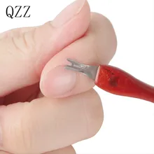QZZ 100-1000pcs/Lot Double Sided Finger Dead Skin Push Tools Cuticle Pusher Repair Dead Skin Fork Push Type Nail Art Remover 
QZZ 100-1000pcs/Lot Double Sided Finger Dead Skin Push Tools Cuticle Pusher Repair Dead Skin Fork Push Type Nail Art Remover