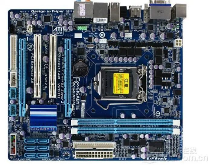 Gigabyte GA-H55M-D2H original motherboard DDR3 LGA 1156 for I3 I5 I7 32NM CPU H55M-D2H 8GB desktop motherboard
Gigabyte GA-H55M-D2H original motherboard DDR3 LGA 1156 for I3 I5 I7 32NM CPU H55M-D2H 8GB desktop motherboard
