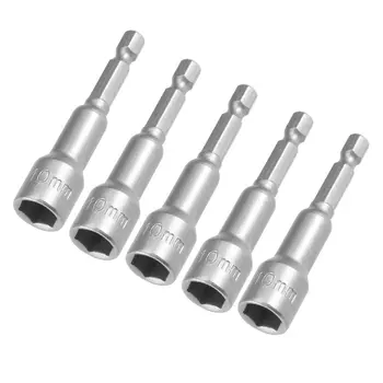 UXCELL Hot Sale 5Pcs 10mm 15mm 1/4" Quick Change Shank Non-Magnetic Nut Setter 2.5" Length Cr-V
UXCELL Hot Sale 5Pcs 10mm 15mm 1/4" Quick Change Shank Non-Magnetic Nut Setter 2.5" Length Cr-V