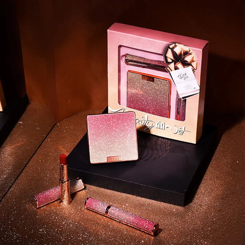 Cosmetic Makeup Combination Lipstick Eye Shadow Mascara Full Set Of Beginner Makeup Set
Cosmetic Makeup Combination Lipstick Eye Shadow Mascara Full Set Of Beginner Makeup Set