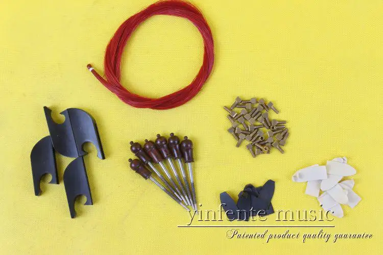 New violin bow parts,1 set Baroqu Top grade violin bow ebony frog Strong horse 01 red horse hair
New violin bow parts,1 set Baroqu Top grade violin bow ebony frog Strong horse 01 red horse hair