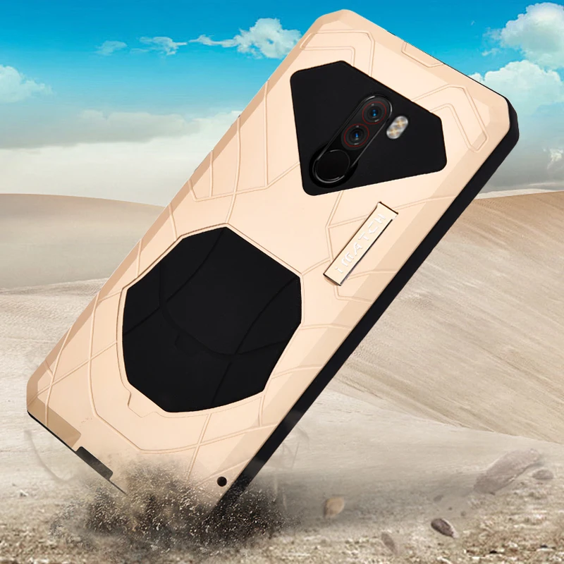 Daily Life Waterproof Case For Xiaomi POCOPHONE F1 Luxury Shockproof Aluminum Metal & Silicone Back Cover For Pocophone F1 Case
Daily Life Waterproof Case For Xiaomi POCOPHONE F1 Luxury Shockproof Aluminum Metal & Silicone Back Cover For Pocophone F1 Case