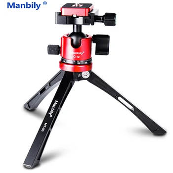 Manbily MT03 Mini Table Aluminum Tripod Mirroless Cellphone Gorpo Compact Camera w 360 ball head shooting Travel Table Tripod
Manbily MT03 Mini Table Aluminum Tripod Mirroless Cellphone Gorpo Compact Camera w 360 ball head shooting Travel Table Tripod