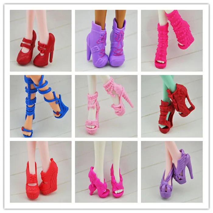 O for U Original High Quality Mixed Styles Beautiful Boots Sandles Monster Doll Shoes For Monster Dolls Outfits 10Pair/lot Toy
O for U Original High Quality Mixed Styles Beautiful Boots Sandles Monster Doll Shoes For Monster Dolls Outfits 10Pair/lot Toy