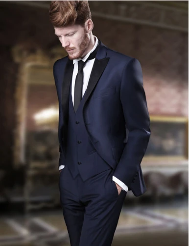 New Arrival Two Buttons Groomsmen Peak Lapel Groom Tuxedos Men Suits Wedding/Prom Best Man Blazer ( Jacket+Pants+Vest+Tie)A130
New Arrival Two Buttons Groomsmen Peak Lapel Groom Tuxedos Men Suits Wedding/Prom Best Man Blazer ( Jacket+Pants+Vest+Tie)A130