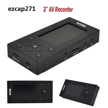 AV Recorder Audio Video Converter Convert VHS / Camcorder Tapes to Digital Format 8GB Memory 3" Screen for DVD VHS DVD Player
AV Recorder Audio Video Converter Convert VHS / Camcorder Tapes to Digital Format 8GB Memory 3" Screen for DVD VHS DVD Player