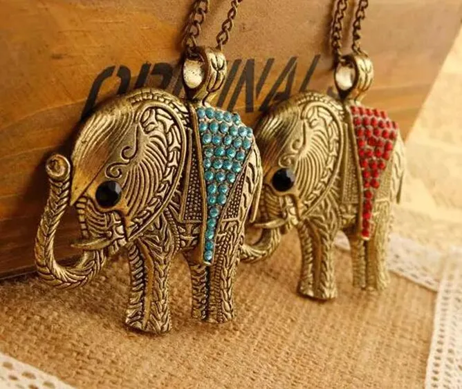 2019 New Long Sweater Chain Necklace Vintage Accessary Crystal Elephant Pendant Retro Chic Necklace Colorful Women Girl Female
2019 New Long Sweater Chain Necklace Vintage Accessary Crystal Elephant Pendant Retro Chic Necklace Colorful Women Girl Female