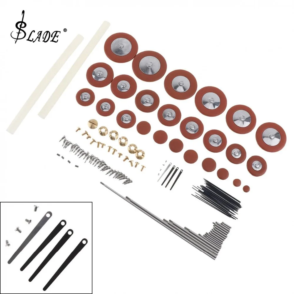Metal Wind Instrument Repair Kit with Screw Reed Needle Axle Musical Instrument Accessories for Flute Clarinet ALto Saxophone
Metal Wind Instrument Repair Kit with Screw Reed Needle Axle Musical Instrument Accessories for Flute Clarinet ALto Saxophone