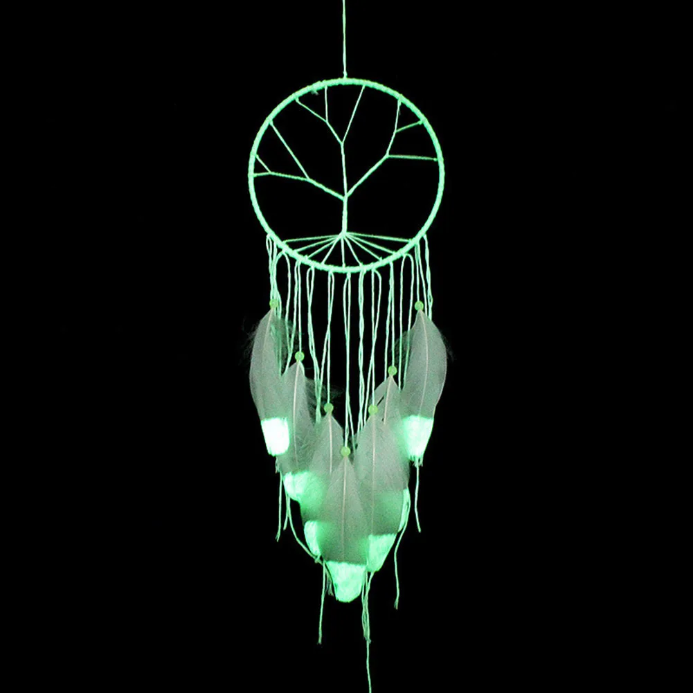Cool Fluorescent Dream Catcher Indoor Handmade Pendant Ornaments Valentine's Day Gift Noctilucous Wind Chimes Wall Hanging Decor
Cool Fluorescent Dream Catcher Indoor Handmade Pendant Ornaments Valentine's Day Gift Noctilucous Wind Chimes Wall Hanging Decor