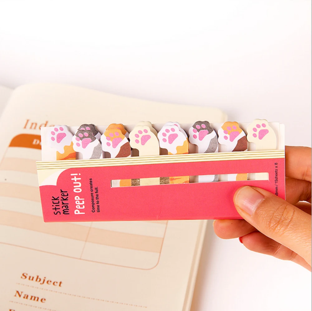 NEW Arrival 8PCS/Pack Kawaii Stationery Memo Pad Bookmarks Creative Cute Animal Sticky Notes School Supplies Paper Stickers
NEW Arrival 8PCS/Pack Kawaii Stationery Memo Pad Bookmarks Creative Cute Animal Sticky Notes School Supplies Paper Stickers