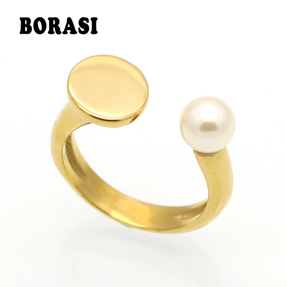 New Arrival Top Quality Fashion Brand Female Love Jewelry Freshwater Pearl Ring Gold Color Black Stone Nail Rings For Women Gift
New Arrival Top Quality Fashion Brand Female Love Jewelry Freshwater Pearl Ring Gold Color Black Stone Nail Rings For Women Gift