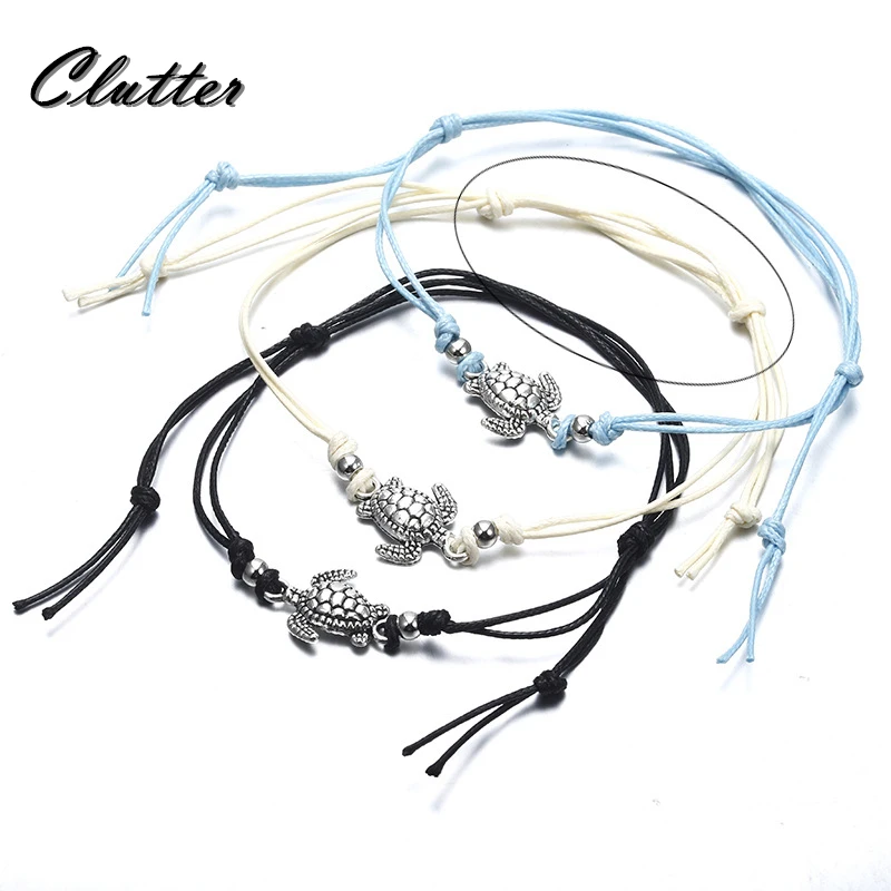 Clutter Summer Beach Turtle Charm Rope Rope Bracelet Anklets For Women Ankle Sandals Woman In Leg Chain Foot Jewelry
Clutter Summer Beach Turtle Charm Rope Rope Bracelet Anklets For Women Ankle Sandals Woman In Leg Chain Foot Jewelry