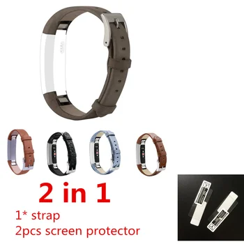 2 in 1 Replacement Wrist Band For Fitbit Alta alta hr Band bracelet fitness tracker banda bandje Genuine Leather+2pcs screen
2 in 1 Replacement Wrist Band For Fitbit Alta alta hr Band bracelet fitness tracker banda bandje Genuine Leather+2pcs screen