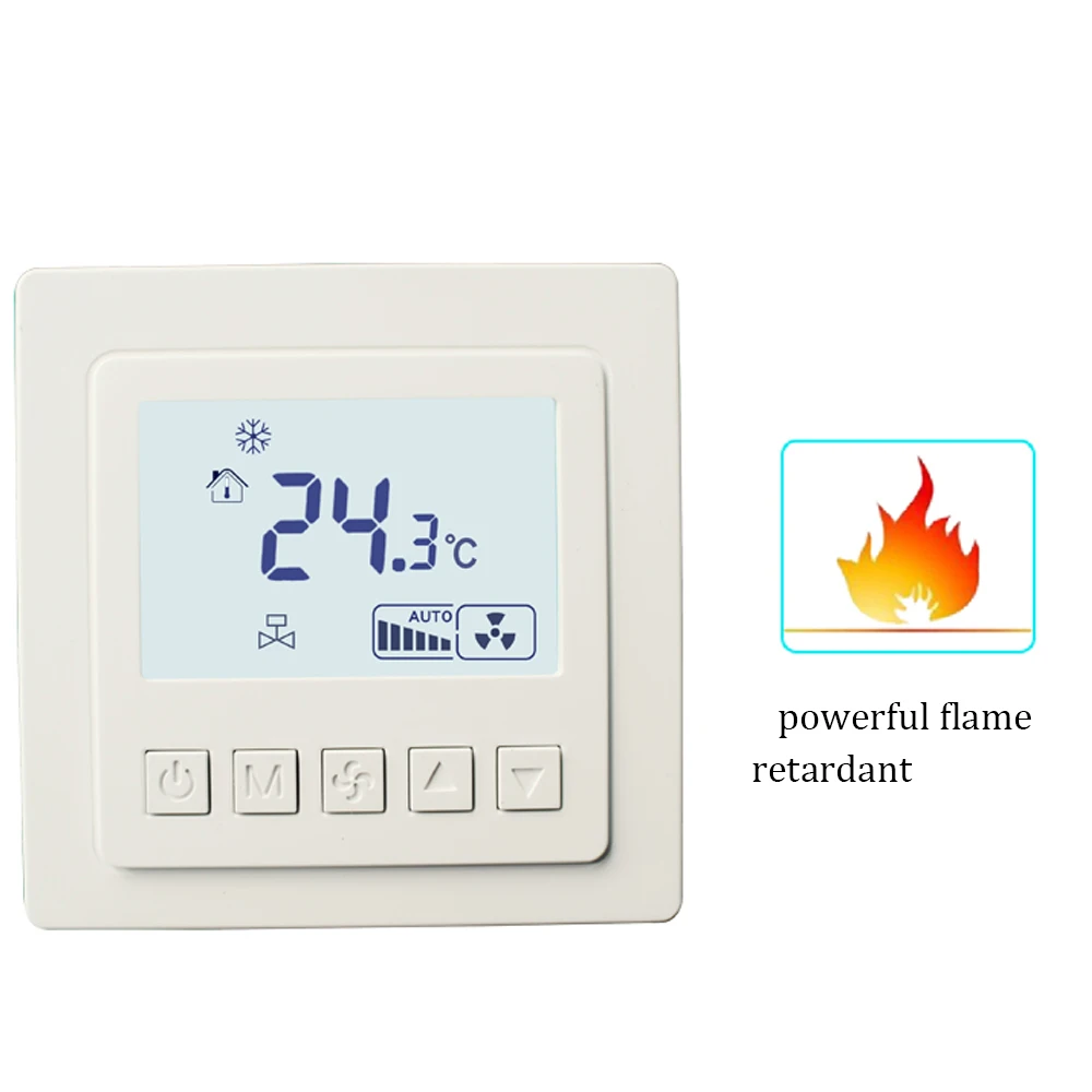 Central Air Temperature Controller Conditioning Switch Intelligent LED Touch Screen Control Pane Room Thermostat LYK-608
Central Air Temperature Controller Conditioning Switch Intelligent LED Touch Screen Control Pane Room Thermostat LYK-608