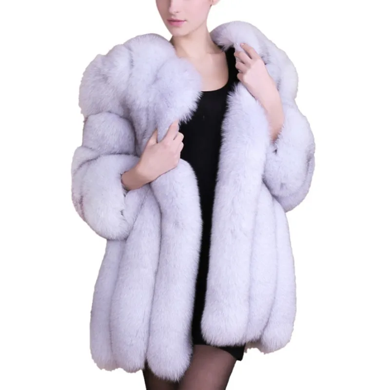 Women Fur Coat Female Fake Fur Jacket Ladies High Quality Furry Luxury Faux Fur Coat Jacket Winter Long Coats
Women Fur Coat Female Fake Fur Jacket Ladies High Quality Furry Luxury Faux Fur Coat Jacket Winter Long Coats