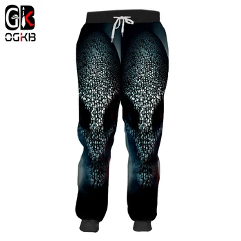 OGKB Unisex Hiphop Elastic Waist Joggers Haren Pants Fall Winter Full Length Pants 3d Print Skull Sweatpants Black Big Size 5XL 
OGKB Unisex Hiphop Elastic Waist Joggers Haren Pants Fall Winter Full Length Pants 3d Print Skull Sweatpants Black Big Size 5XL