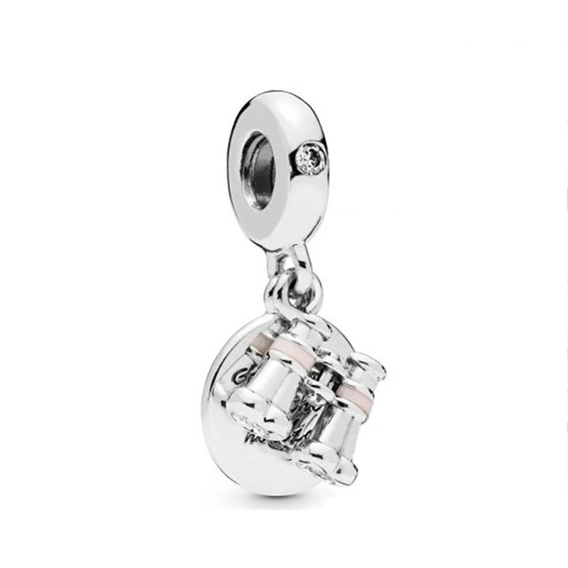 NEW 2019 100% 925 Sterling Silver Summer Heart Binoculars Pendant Charm Fit DIY Bracelet Women European Style Original Jewelry
NEW 2019 100% 925 Sterling Silver Summer Heart Binoculars Pendant Charm Fit DIY Bracelet Women European Style Original Jewelry