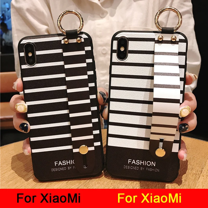 Wrist Strap Soft Phone Case For Xiaomi Redmi K20 Pro Note 5 5A 6 7 4X Xiaomi 8 9 5X 6X Black and white stripes protective case
Wrist Strap Soft Phone Case For Xiaomi Redmi K20 Pro Note 5 5A 6 7 4X Xiaomi 8 9 5X 6X Black and white stripes protective case