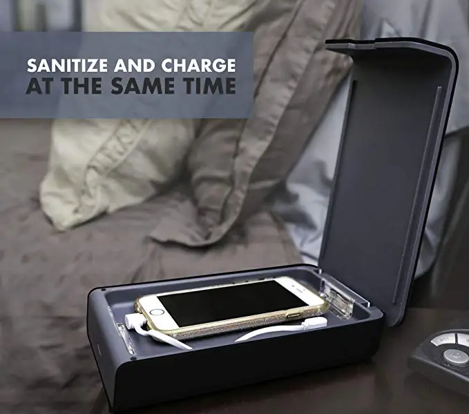 Portable UV CellPhone Sanitizer with USB Charger Multi-Use Disinfection for Smartphone iPhone 7P Toothbrush Watches Aroma Hub
Portable UV CellPhone Sanitizer with USB Charger Multi-Use Disinfection for Smartphone iPhone 7P Toothbrush Watches Aroma Hub
