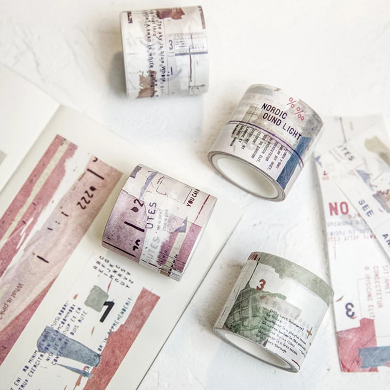 4CM*5M Fashion Small Clear Washi Paper Tape Pastoral Scenery Series Handbook Album Diary DIY Decorative Stickers Beauty Pattern
4CM*5M Fashion Small Clear Washi Paper Tape Pastoral Scenery Series Handbook Album Diary DIY Decorative Stickers Beauty Pattern