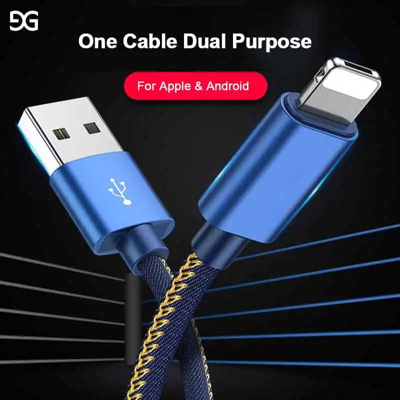 GUSGU 2in1 Cowboy Weaving Cable For iPhone X 8 plus 7 6 5 Mirco USB Cable For Android Fast Charging Cable For Apple & Android
GUSGU 2in1 Cowboy Weaving Cable For iPhone X 8 plus 7 6 5 Mirco USB Cable For Android Fast Charging Cable For Apple & Android