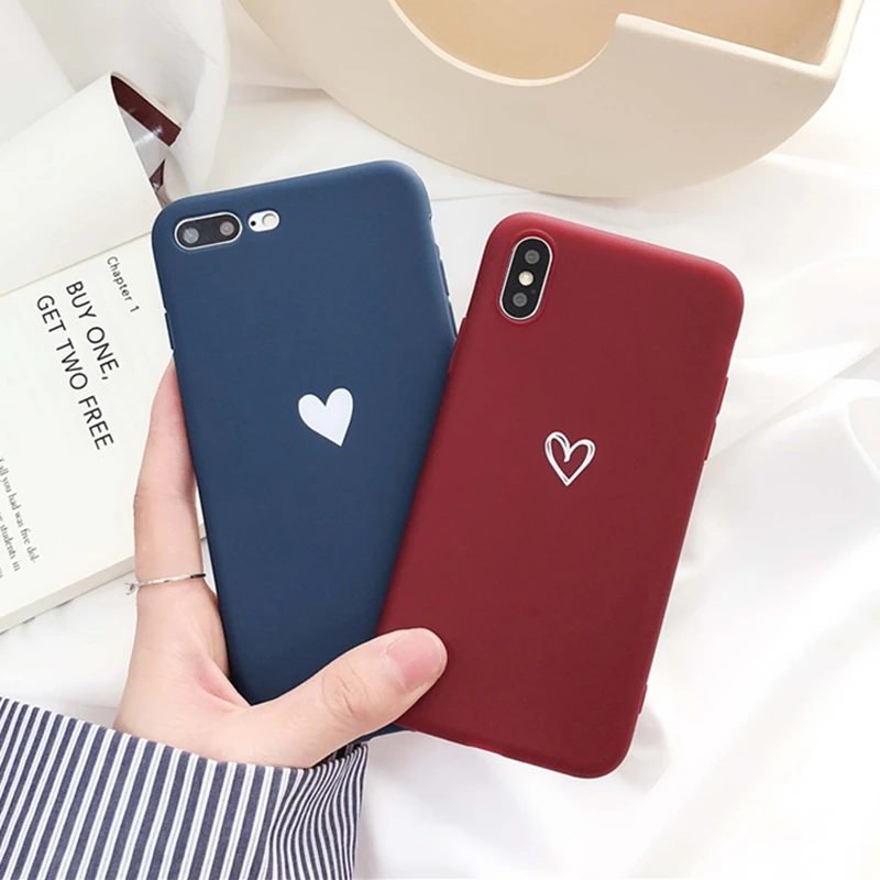 Silicone Phone Case Cover For Apple Iphone 8 8plus 7 6 6S XS Max XR X Soft Love Heart Cat Ultra-thin Back Cover Fundas
Silicone Phone Case Cover For Apple Iphone 8 8plus 7 6 6S XS Max XR X Soft Love Heart Cat Ultra-thin Back Cover Fundas