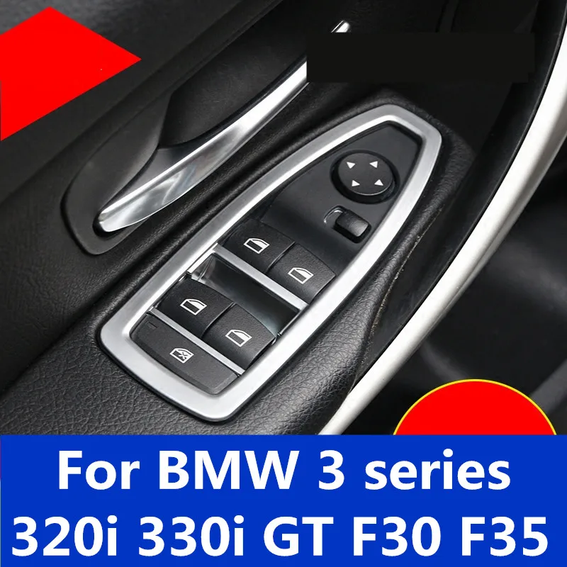 Для BMW 3 серии 320i 330i GT F30 F35 оконное стекло кнопка переключения декоративная