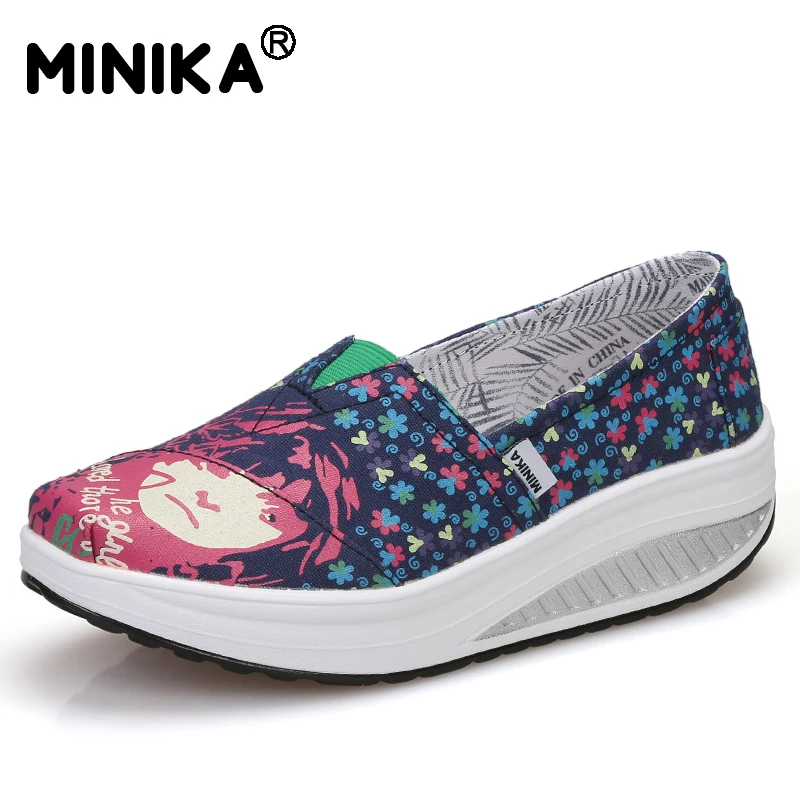Minika Brand 2017 Shoes Woman Summer Popular Canvas Women Casual Female Breathable Height Increasing Fashion Wedges Shoes Woman
Minika Brand 2017 Shoes Woman Summer Popular Canvas Women Casual Female Breathable Height Increasing Fashion Wedges Shoes Woman